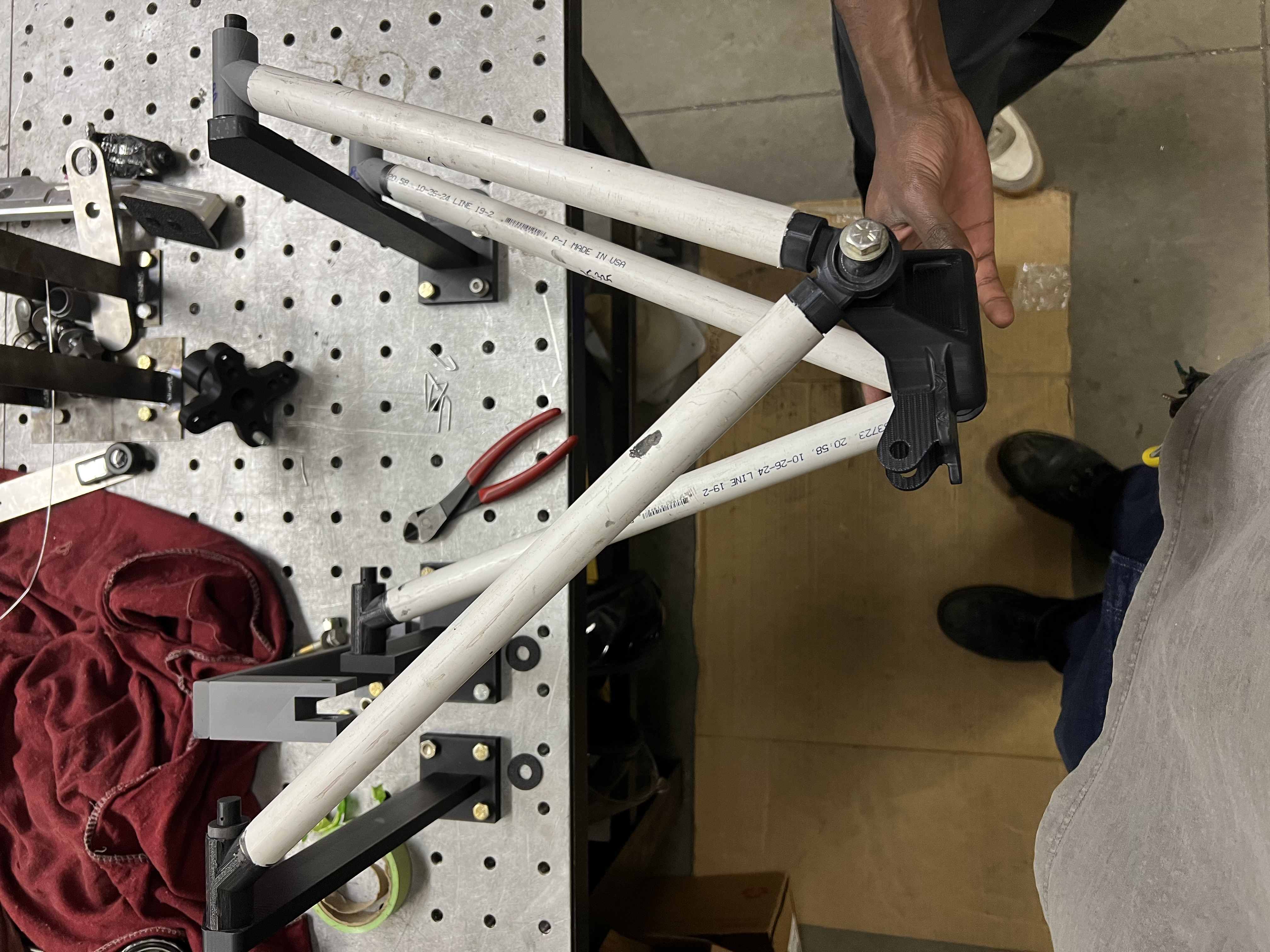 Front suspension jig assembly