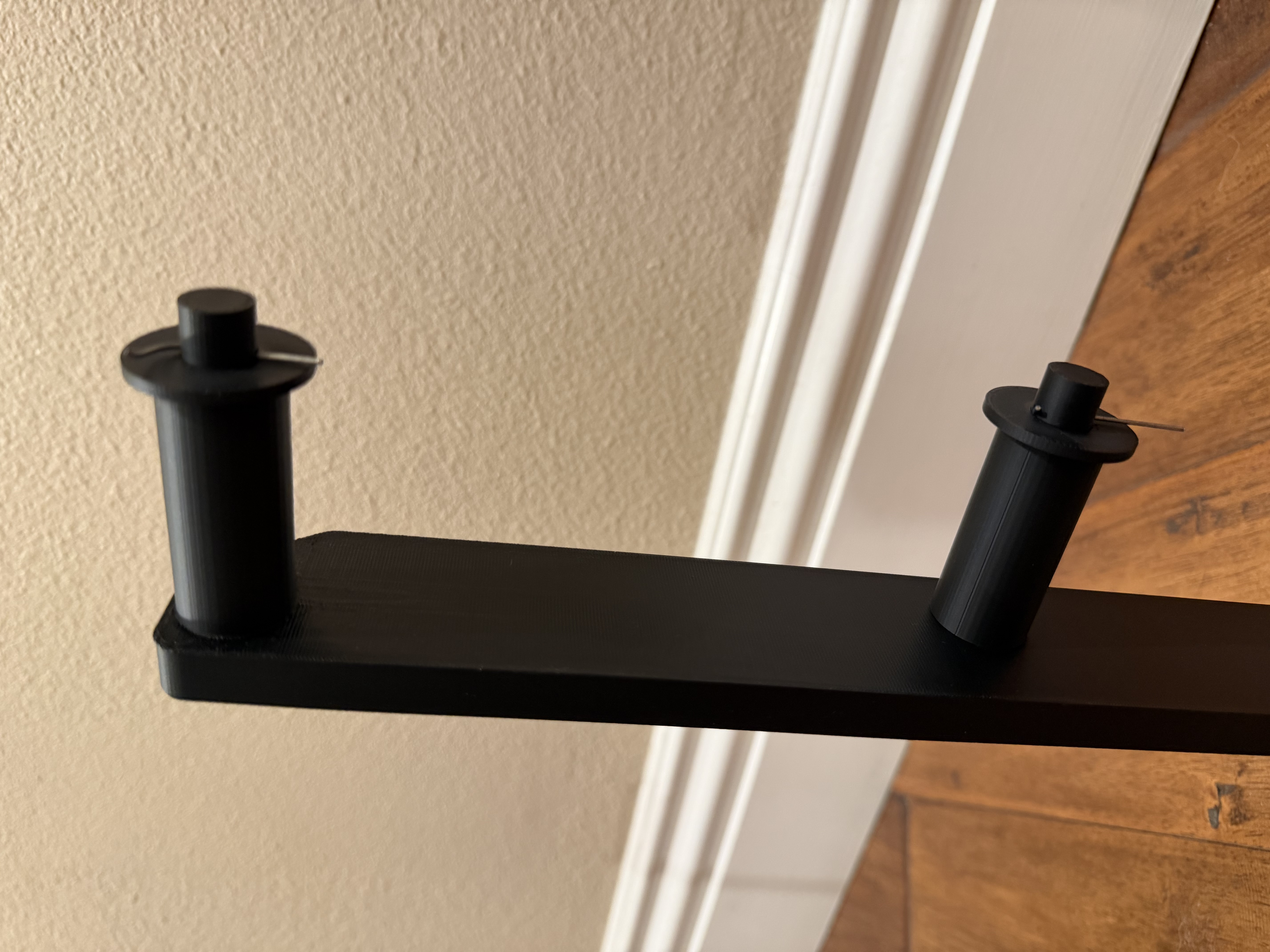 Front suspension jig with washers