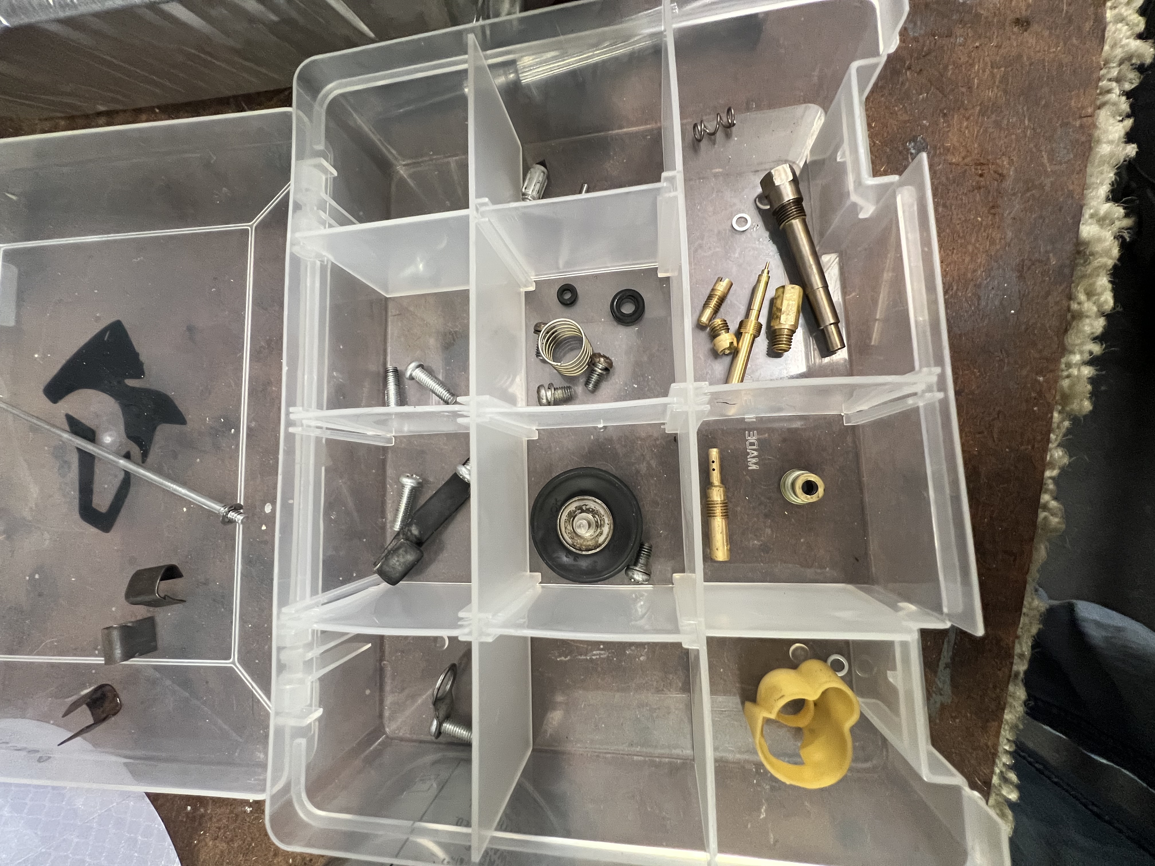 2005 Honda CRF 450 carburetor jets and seals